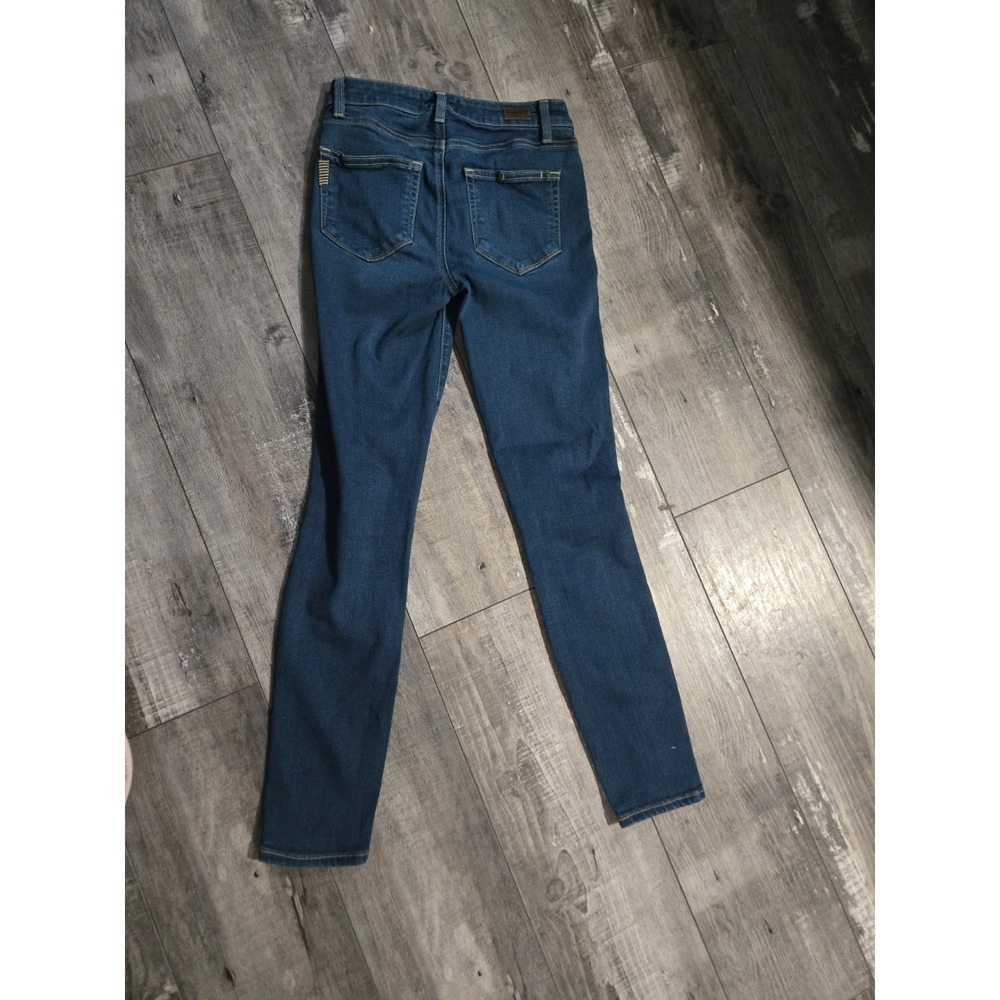 Paige Jeans‎ Womens 24 Hoxton Ankle High Rise Ultra Skinny Blue Minimalist - Picture 2 of 5